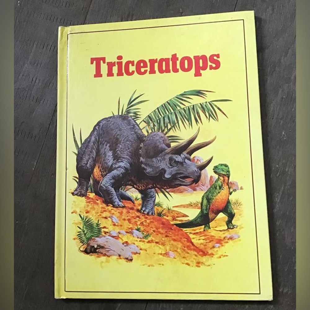 1981 Triceratops book